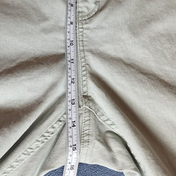 Frankie & Stella Plus Size High Rise Cropped Skinny Jeans 22W Pistachio Green - Picture 13 of 16